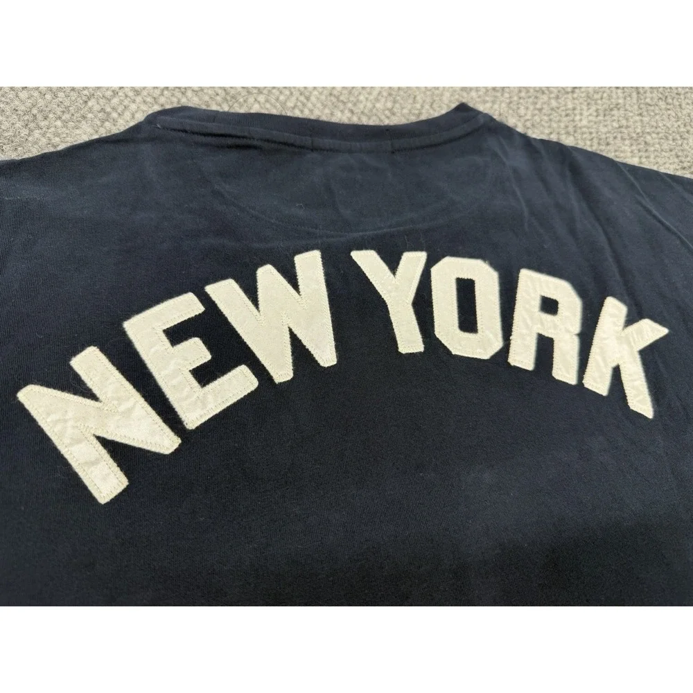 Polo Ralph Lauren x New York NY Yankees Men's XXL Cotton T-Shirt Navy Blue MLB